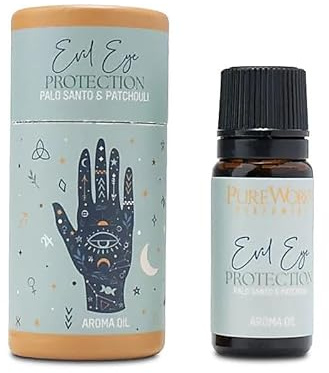 Huile Aromatique Rituel Magique 10ml – Protection Énergétique contre le Mauvais Œil, Purification Spirituelle au Palo Santo & Patchouli