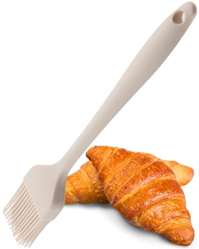 Taylors Eye Witness Oyster Silicone Pastry Coating Brush - Dishwasher Safe, Heat Resistant, Basting & Glazing