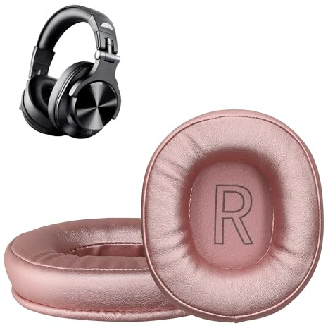 kwmobile 2X Ohr Polster für OneOdio A70 Ohrpolster - Ersatz Ohrpolster - Kopfhörer Ersatzteile - Kopfhörer Ersatzpolster für Over Ear Headphones
