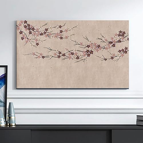 HSTANGKY Funda Antipolvo Para TV De 32 A 65 Pulgadas Protector De Pantalla LCD/LED Impermeable Y Transpirable Funda Antipolvo Universal Para Televisores De Pantalla Plana-flower6||40-43inch