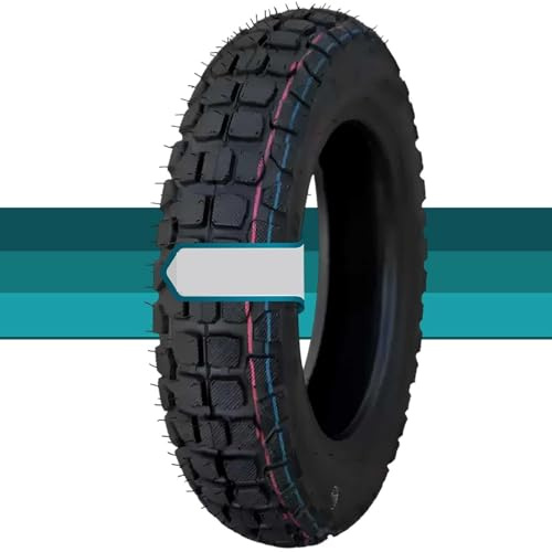 3.00/10 Schlauchloser Off-Road-Reifen mit 3.00-10 4PR Hochgriff Schnee 3.00 10 Verschleißfest Performance für E-Bike(1pc)