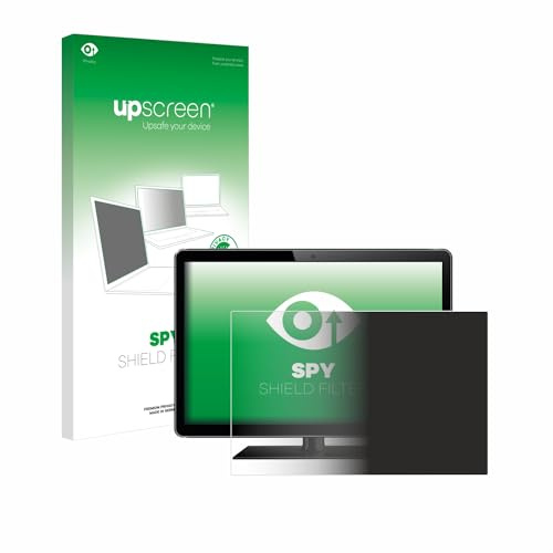upscreen Blickschutzfilter für Displays 24 (61 cm) [532x299 mm, 16:9] | Anti-Spy Displayschutz Made in Germany Flachbildschirme Privacy Filter Blickschutzfolie Blaulichtfilter Sichtschutz-Folie