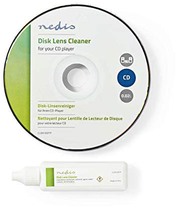 Nedis CD Linsenreiniger- Cleaner - Reinigungsdisk- 20 ml - CD-Player