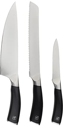 Equilibrium by Rockingham Forge 3 Piece Kitchen Knife Set