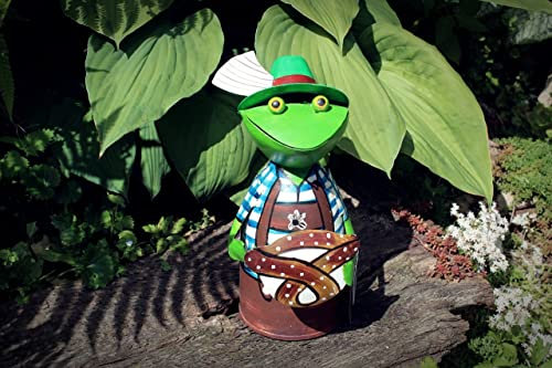 Gwenys Haus Sgabello per recinzione rana Brezel Sepp