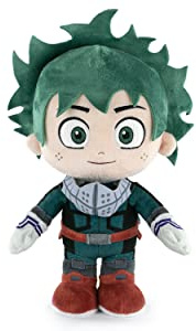 BARRADO My Hero Academia Charakter Kuscheltier - 28cm - Deku, Bakugo, Todoroki - Super Soft Qualität (Deku)