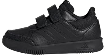 adidas Unisex Kids Tensaur Hook and Loop Shoes, Core Black / Core Black, 2 UK