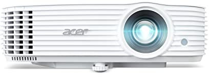 Acer X1626HK DLP Beamer (WUXGA (1.920 x 1.200 Pixel) 4.000 ANSI Lumen, 10.000:1 Kontrast, 3D, Keystone, 1x 10 Watt Lautsprecher, HDMI (HDCP), HDMI (mit MHL und HDCP)) weiß, Home Cinema/Business