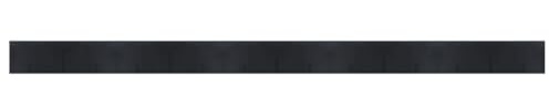 vidaXL Teppich, Bambusteppich Rechteckig, Bambusmatte rutschfest für Wohnzimmer, Läufer Küchenteppich Flurteppich, Modern, Schwarz 60x1000cm Bambus