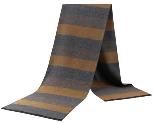 Hmsanase Schals Damen Tücher Halstuch Scarf Kaschmirschal Für Männer Winter Warm Schal Großes Halstuch Casual Outdoor Warm Kaschmir Schal Weich Kariert Streifen Pashmina Männer 23