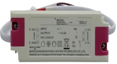JAQVCTSC Driver di Potenza for LED trasformatore for faretti a Corrente costante 12W7W20W30w con Tubo di zavorra(DL-20W350-L)