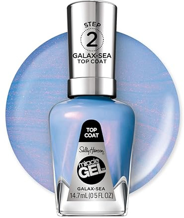 Sally Hansen Miracle Gel Nagellack Top Coat - Galax-sea IV, 15 ml