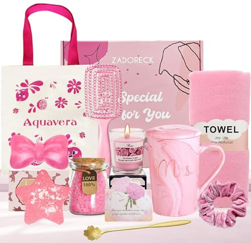 Geschenke für Frauen,Geburtstagsgeschenk für Freundin Wellness Geschenkset Entspannendes Spa,JubiläUms, Valentins und Weihnachtsgeschenke für Mama,Schwester,Ehefrau,Tante,Freundinnen,Freundin