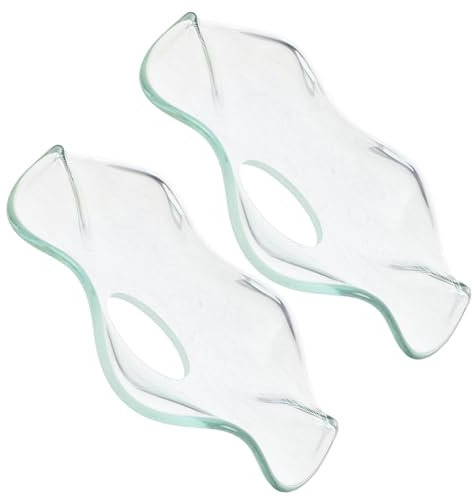 IMIKEYA 2pezzi Raccoglitore Cera in Vetro Trasparente Portacera Scanalato da Raccoglitore per Candele Coniche Accessorio per Protezione delle Superfici