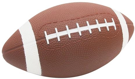 American Football Ball – Größe 3 American Football, 20 cm x 10 cm, rutschfeste Sport-Junior-Vintage-Outdoor-Fußbälle für das Training | Hochleistungsfußball aus amerikanischem Kunstleder für un