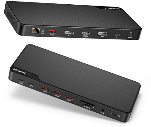 USB-C auf VGA Adapter 1080P @ 60Hz MOKiN Typ-C auf VGA Adapter, kompatibel mit iPad Pro 2018, MacBook, Dell XPS, Surface Book 2, Galaxy S9/S8, Huawei Mate 20/10, P20 Pro und mehren