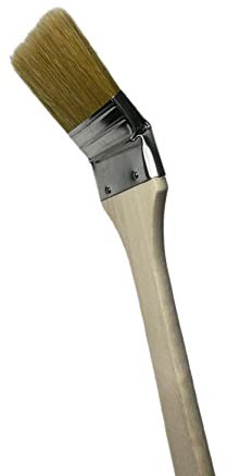 6 pezzi Pennello professionale per radiatore, 50 mm, pennello per angoli, pennello piatto, pennello per pittura