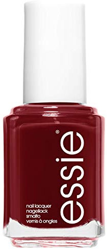 essie Nagellack mit deckendem und glänzendem Finish für farbintensive Fingernägel, Nr. 726 berry naughty, Rot, 13,5 ml