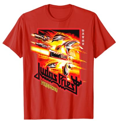 Judas Priest – Firepower Figure Red T-Shirt