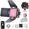 ZHIYUN Fiveray M20C Combo [Official] Videolicht RGB 20W, LED Streaming Licht, Magnetisch Videoleuchte mit 1950 Lux/ 2500~10000K/ 4500mAh/ CRI 94+/ Bluetooth, mit Gitter/Diffusor/Scheunentor/Tasche