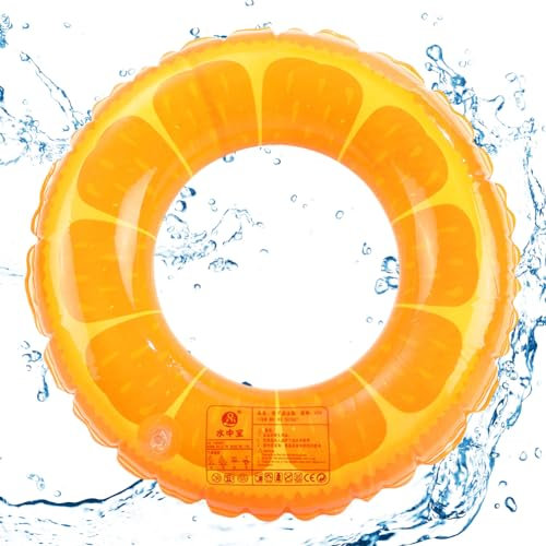 KCJDCDG Swimming Ring Fruits Pool Ring Inflatable Swimming Rings Tubes Summer Water Pool Toys Inflatable Pool Floating For Kids Boys Girls Summer Pool Party