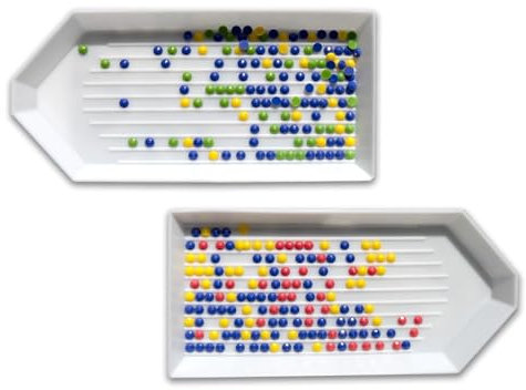 Diamond Painting Zubehör Set - 50er Pack Diamond Painting Schiffchen, Kunststoffperlen Sortiertabletts, Robustes Diamant-Malerei Tablett und Vielseitiges Diamond Painting Aufbewahrungs-Tablett