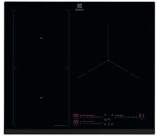 EIS67356 - Mesa de cocina para inducción, 59 cm, 3 luces negras, color negro