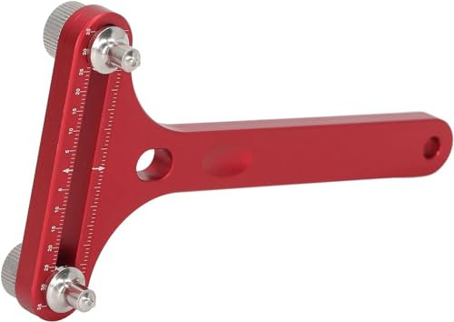 ABBNIA Uhrenschlüssel mit 2 Zinken, Werkzeug zum Öffnen des Uhrengehäuses aus Aluminiumlegierung, einfaches Entfernen und Festziehen, einstellbar, beschädigungsfrei, a