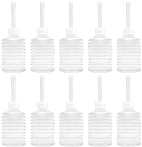 10 Stück Intimduschenflaschen für Frauen 200 ml Einweg-Vaginaldusche und Analapplikator umweltfreundlich flexibler Po-Reiniger für Frauen und Männer