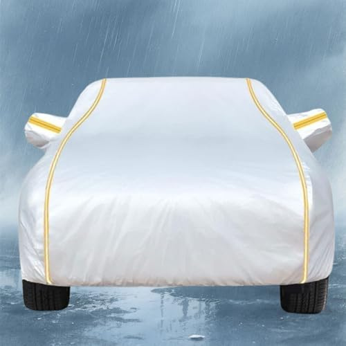 Autoabdeckung WASserdicht für V-W Golf V Plus Hatchback (2004 2013) Abdeckplane Vollgarage Outdoor Auto Abdeckplane Autoabdeckung Winter Wasserdicht Regen Sonne Staub UV Schutz