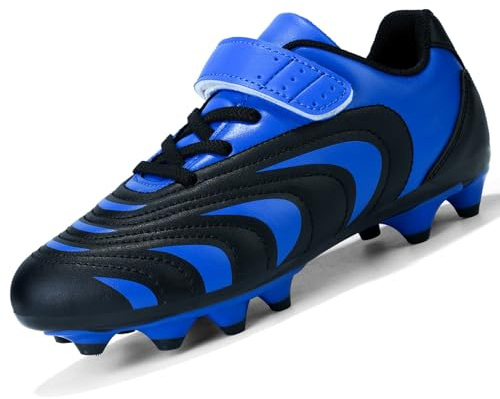 Unitysow Botas de Fútbol Niño Zapatillas Futbol Tacos Adolescentes Profesional Deporte Césped Zapatos de Entrenamiento Calzado Futbol Multitacos