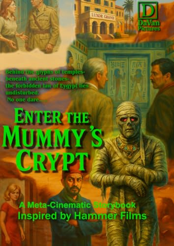 Enter the Mummy's Crypt: A Hammer-Style Storybook of Egyptology, Obsession and Occult Resurrection (DaVan Pictures Cinematic Storybooks)