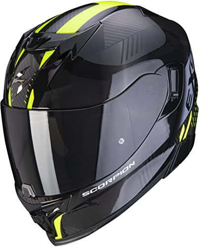 Scorpion EXO-520 AIR LATEN Black- Neon Yellow XS