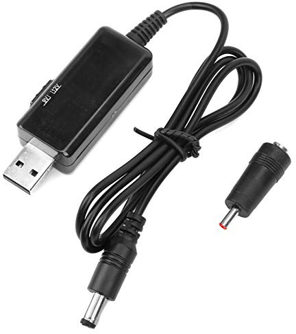 Convertitore elevatore, cavo di prolunga USB, cavo di ricarica di alimentazione, 5 V a 9 V 12 V, trasformatore di tensione elevatore USB, per ventola del computer portatile, router wireless
