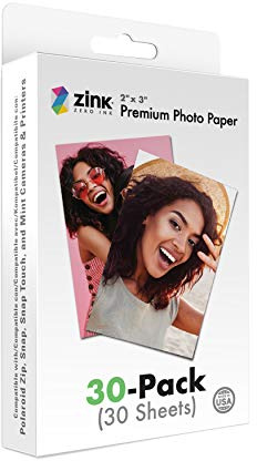 Zink Premium-Fotopapier, 5,1 x 7,6 cm, kompatibel mit Polaroid Snap, Snap Touch, Zip und Mint-Kameras und Druckern
