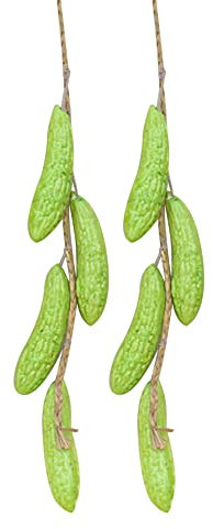 künstliches Gemüse Fotografie Prop Kunstobst Kunstgemüse Hänger künstliches Obst Gemüse Dekoration Realistisch Gefälschtes Gemüse Deko Dekorattrappe für Home Kitchen Farm Party Wanddekoration Type A