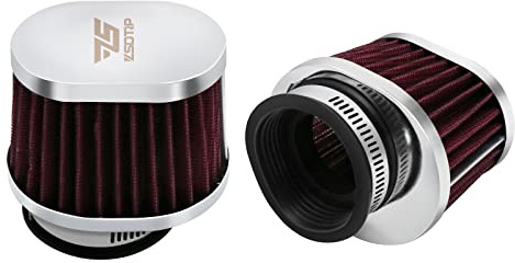 2 st motorcykel luftfilter universellt 60 mm ersättning motorfilter motocross högpresterande luftfilter passar motocross förgasare renare för pit bike scooter mooped ATV