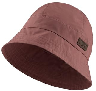 Sterntaler Safarihatt Uni – safarihatt av ekologisk oplin med UV-skydd 50+ – unisex barnhatt enfärgad – solhatt för barn för optimalt solskydd, rosenträ, 51