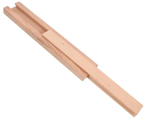 Homoyoyo Holz-schubladenschienen Mit Bodenmontage Ersatz Für Schubladenführungen Mit Mittelmontage Untere Schubladenschienen Für Kommoden Schubladengleiter Aus Holz Für Sanftes Öffnen Und s