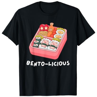Bento-licious Art, amateur de boîtes à bento kawaii, cuisine japonaise T-Shirt