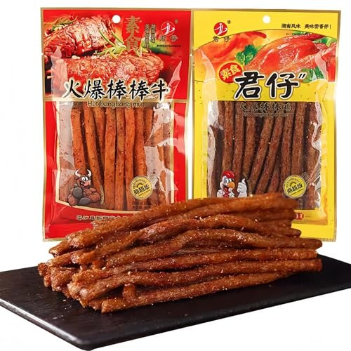 MKSDDF - Snack Cinesi Speciali Latiao 80 G*2 Strisce Piccanti Snack Cinesi Bastoncini Piccanti Latio Regalo Virale TikTok