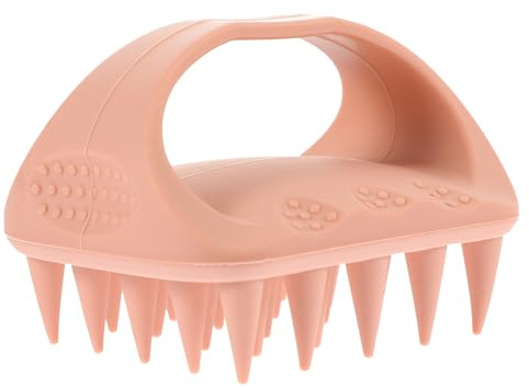 COLLBATH Silikon Kopfhaut Massagebürste Haarwaschbürste Haarreinigung Sanftes Peeling für Nass und Trockenanwendung Hautfreundlich Langlebig für Entspannende Kopfmassage