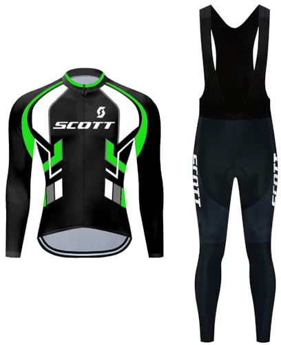 Snabbtorkande cykeltröja för män set racingcykel cykel skjorta + haklapp byxor med 3D gel vadderad ridkläder kit, Tz-0350, S