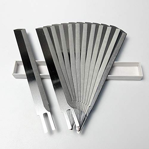 12 pz coltelli lame per macchina da taglio Eastman dritto 20,3 cm