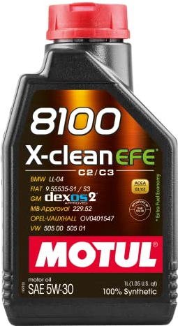 Olio motore Motul 8100 X-CLEAN EFE 5W30 LT. 1