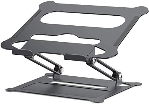 Suturun - Supporto regolabile per computer portatile, in alluminio, con presa di calore per sollevare il computer portatile, compatibile con Mac, notebook, MacBook Pro/Air, Lenovo, Dell More10-17