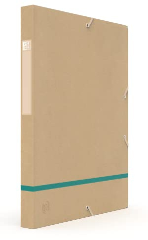 Oxford Touareg arkivering box 24 x 32 cm rygg 25 mm med elastiskt återvinningsbart kort omslag olika färger