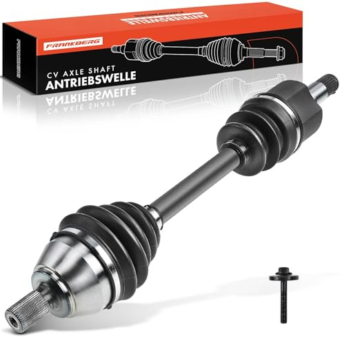 Frankberg Antriebswelle Achswelle Schaltgetriebe Vorderachse Links | Kompatibel mit C-Max DM2 Focus C-Max Focus II DA DP HCP C30 533 C30 533 V50 545 MW Replace# 1437541