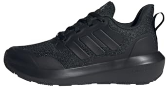 adidas - Fortarun 2.0 Shoes Kids, Zapatos Bajos Que no Son de fútbol, Core Black/Core Black/Grey Six,