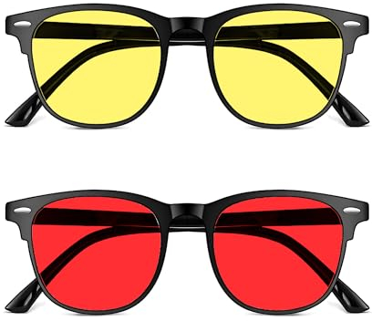 Solmoon Gafas Filtro Luz Azul Unisex, Antifatiga y Anti-Azules para Gaming y Lectura, Lentes Antireflejo, Reducen Fatiga Visual